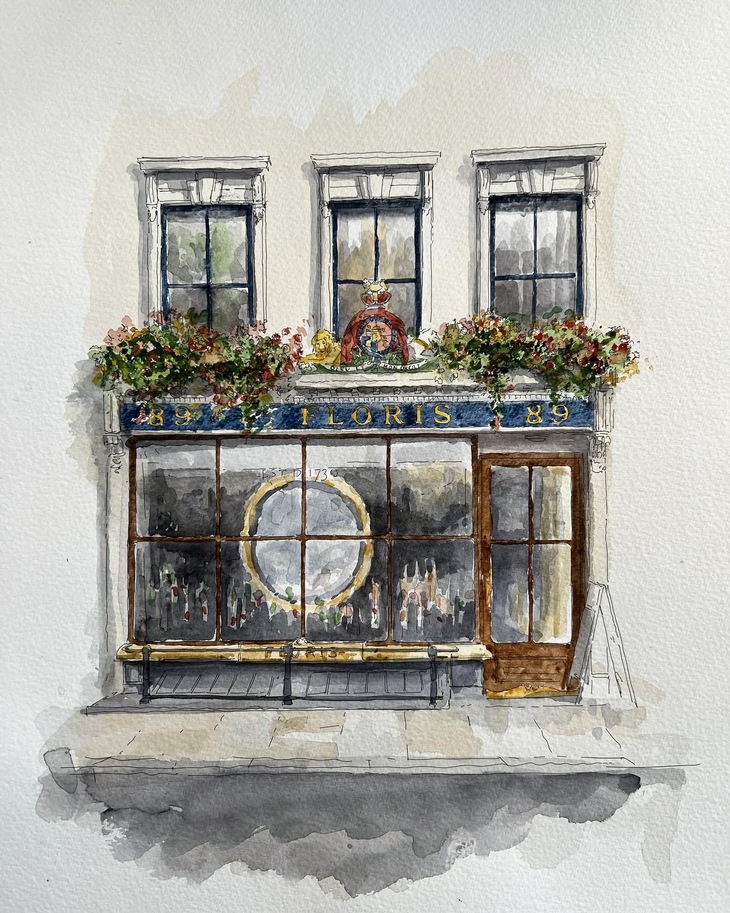 An upmarket perfumery