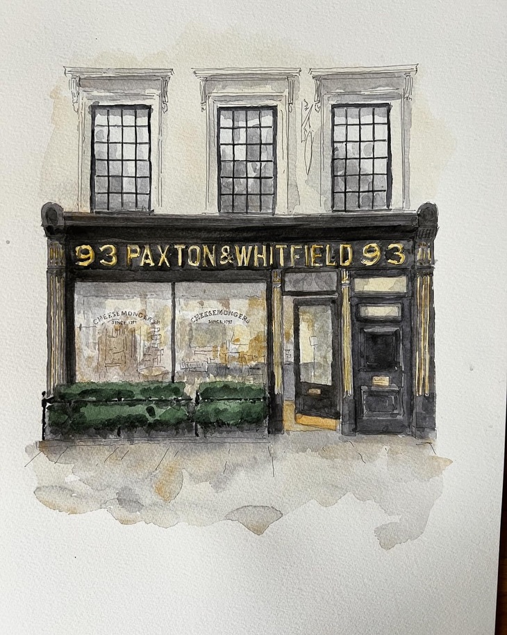 A pretty cheese shop