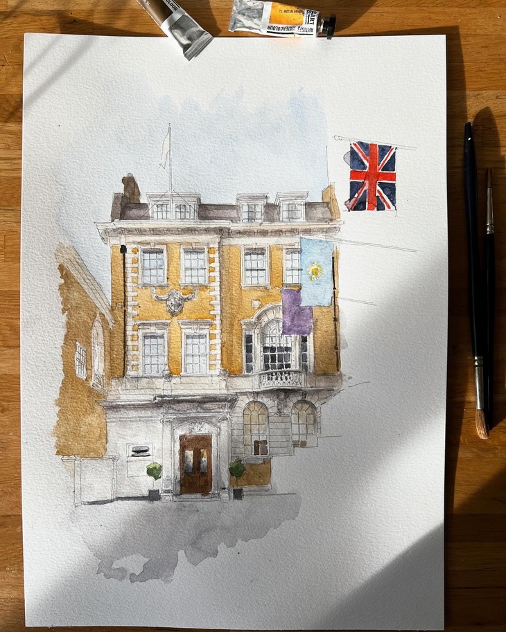 A beautiful Georgian building