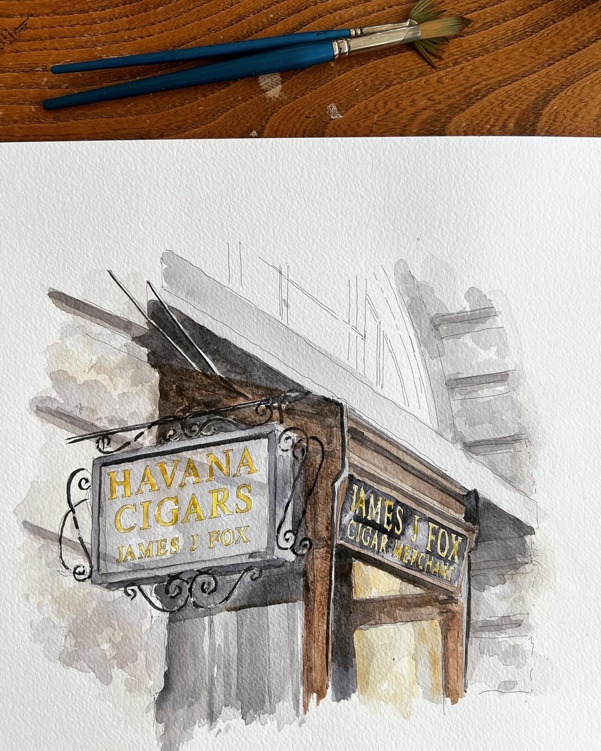 A cigar shop
