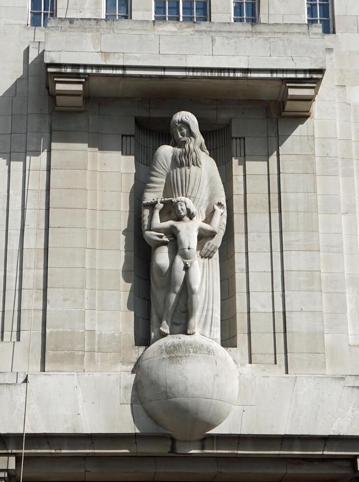 The controversial statue
