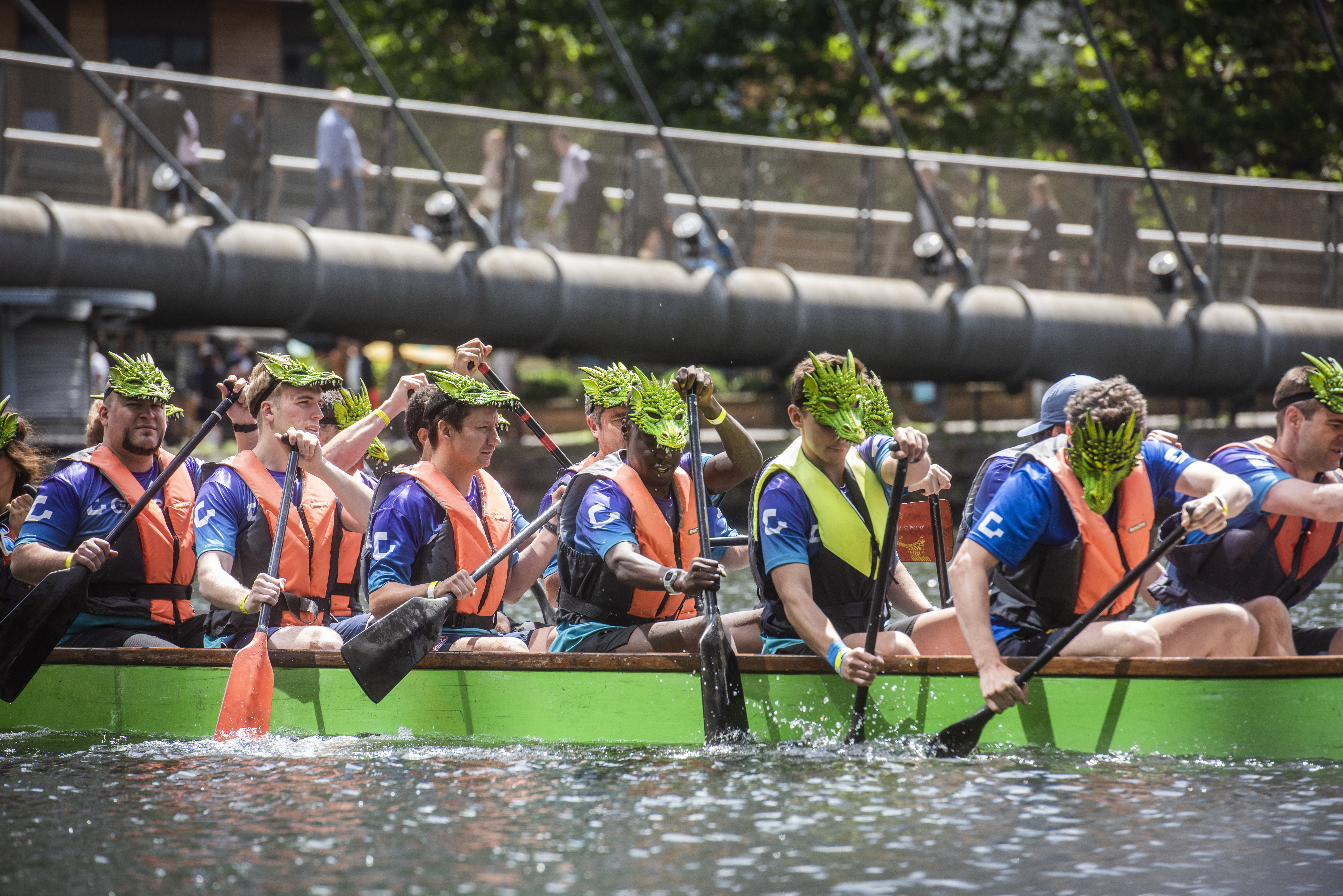 Canary Wharf's Annual Dragon Boat Race Returns