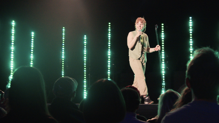 A stand up comedian