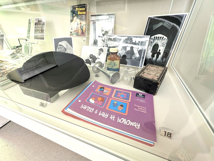 A display including a booklet on having a bay at Hooloway