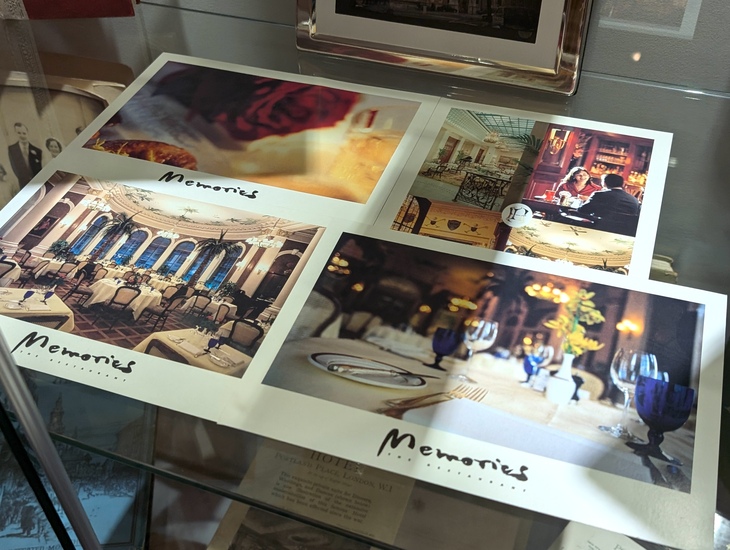 A montage of photos of the hotel