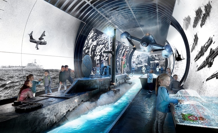 Mock up of the tunnels