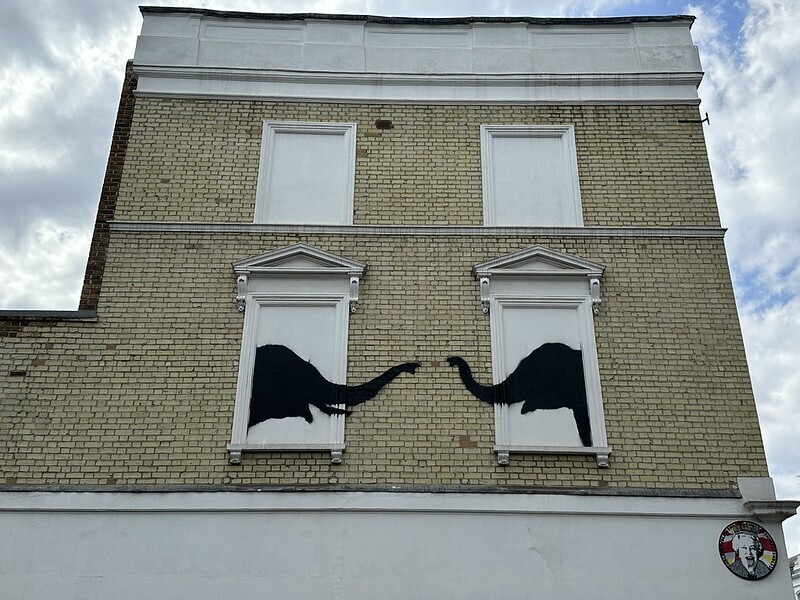 Banksy elephants