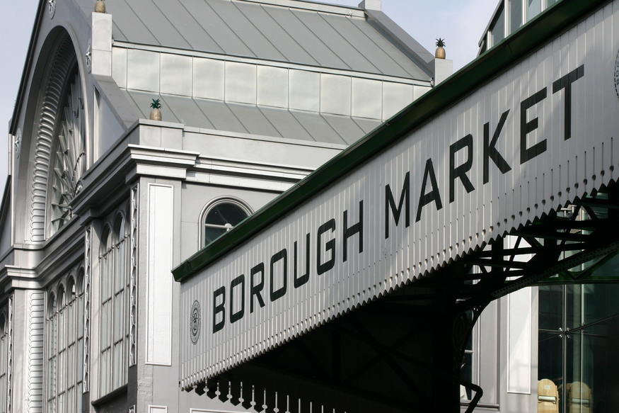 The Borough Market canopy