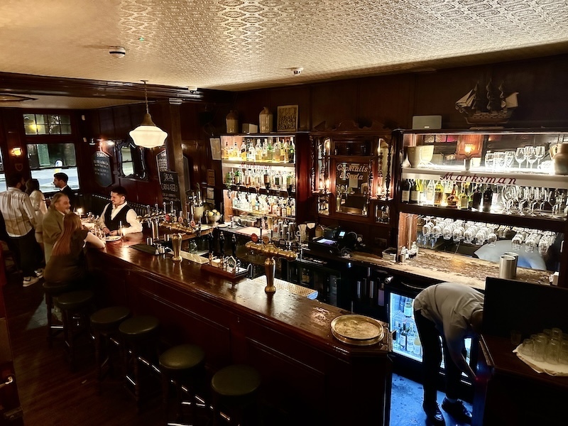 Inside Marksman, Hackney