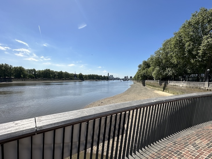 View of the Thames from Chelsea Quay