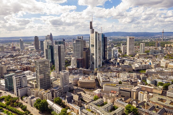 A city of high rises