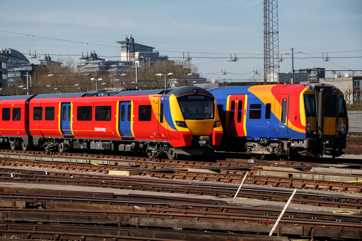 Two south West trains