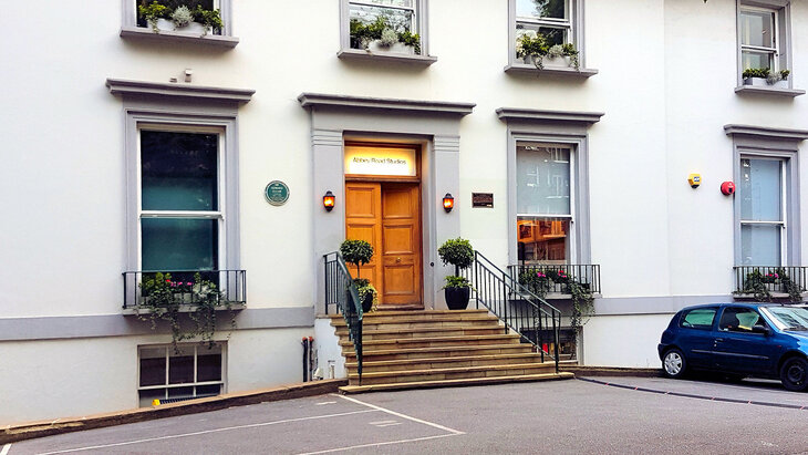 The front of Abbey Road studios