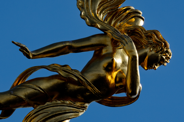 A statue of Ariel