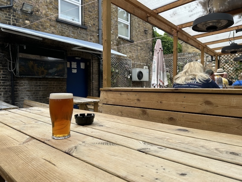 The Haven, Ealing beer garden