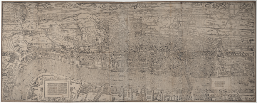 An old map of London
