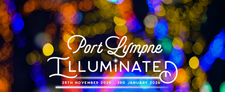 An advert for Port Lympne Illuminated