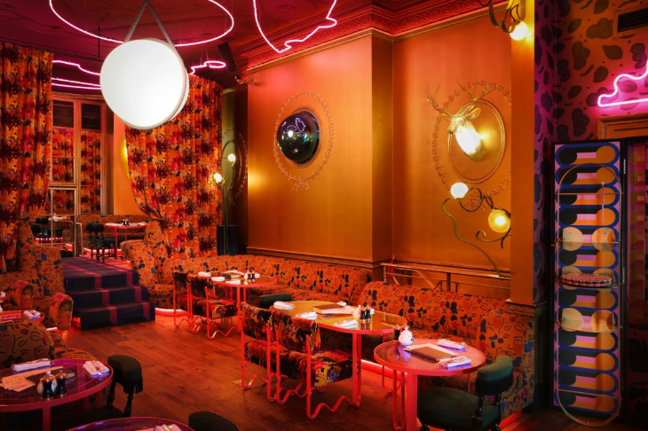 The interior of Sketch