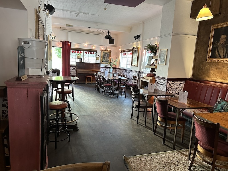 Back room of the Shakespeare, golden lane
