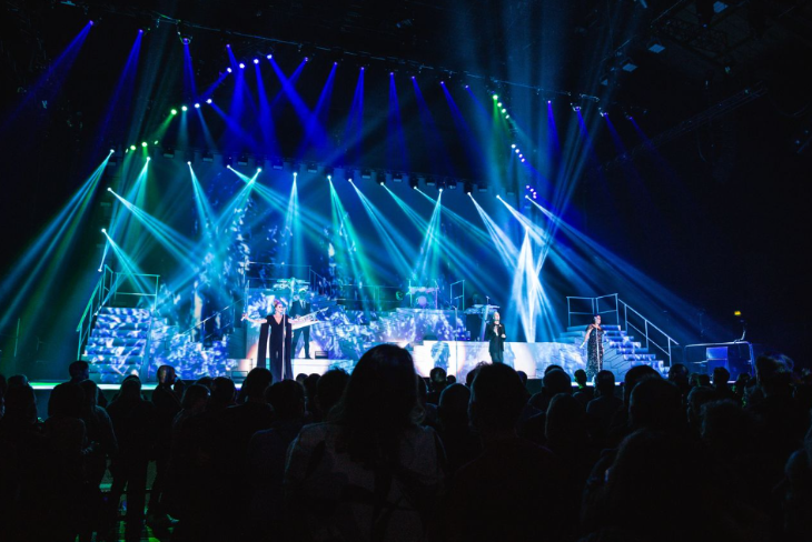 What's on in London July 2025: Human league performing on stage at a festival