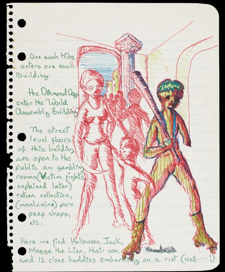 Sketches for a video