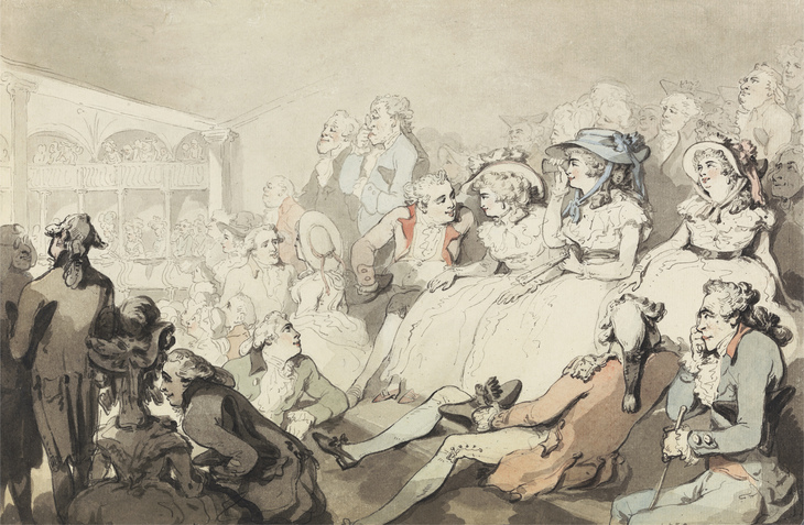 People at the theatre