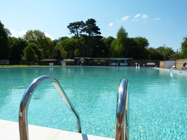 A swimming pool