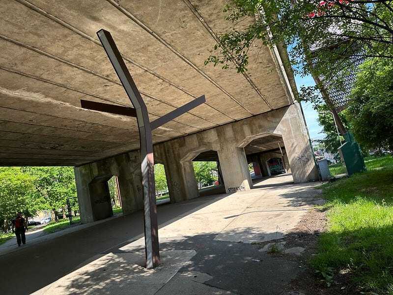 Under the Chiswick flyover