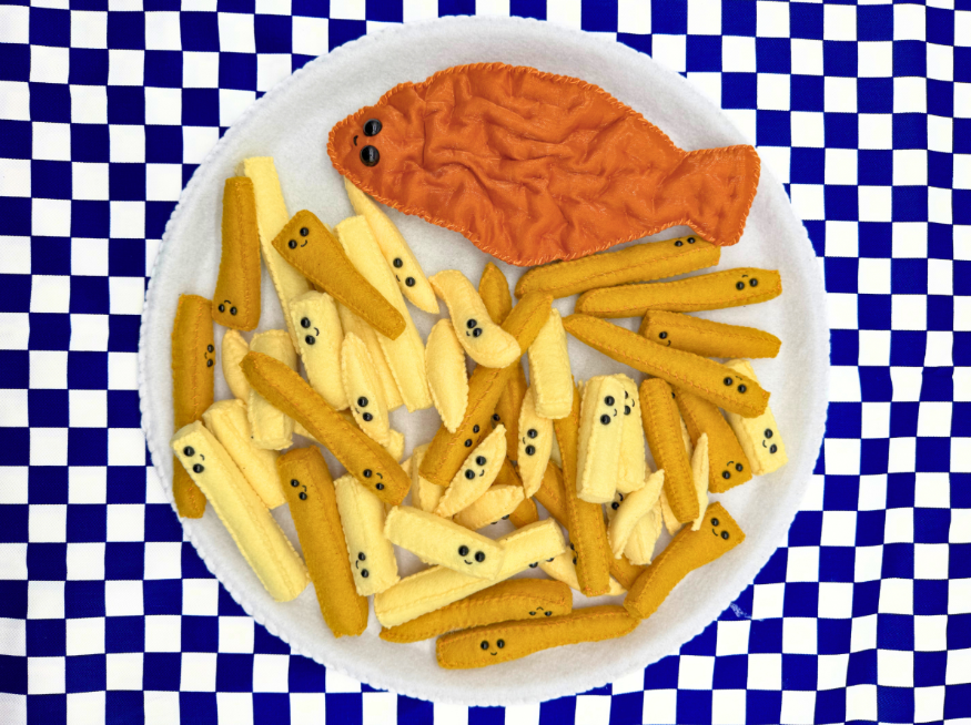  London's Getting A New Chippy... Made Entirely From Felt
