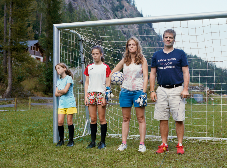 Things to do in London this weekend:  a photograph of four people standing in a football goal