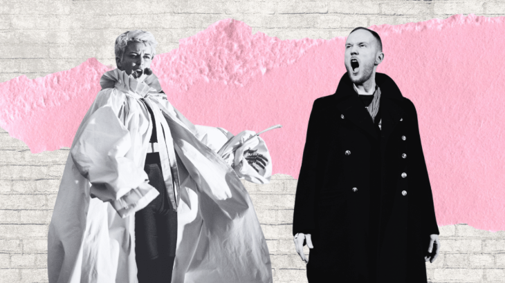 Things to to today in London: a composite image of two singers