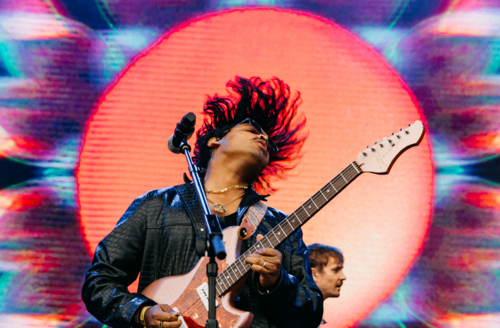 Things to do in London this weekend: a guitarist on stage 