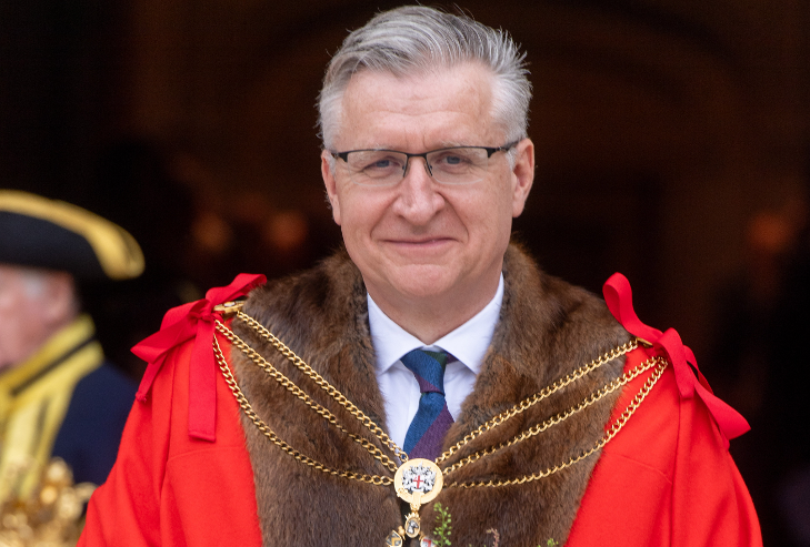Lord Mayor's Show 2025: Alistair King in red robes