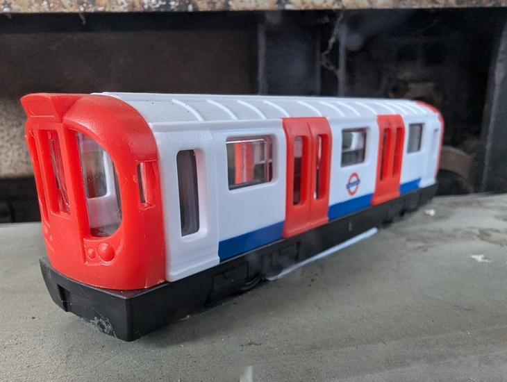 A little tube train