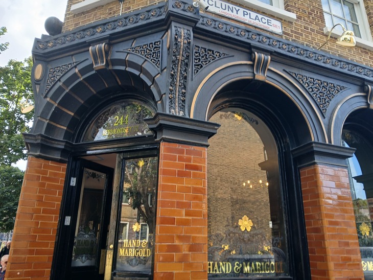 The exterior of the pub