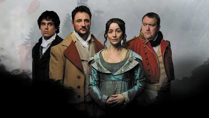 The cast of Death Comes to Pemberley