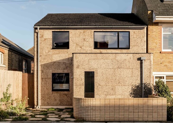 A cork house