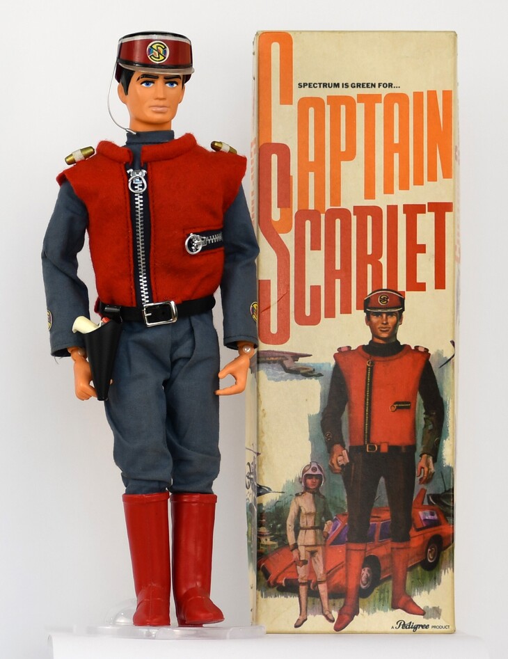 A Captain Scarlet toy