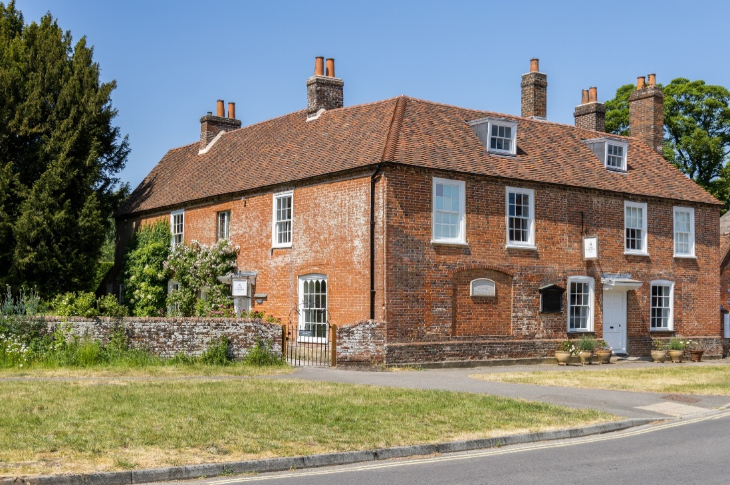 The exterior of Jane Austen's House in Chawton