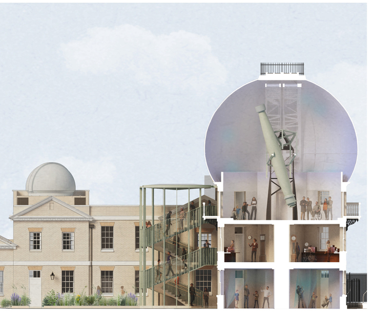 Plans for the Royal Observatory Greenwich