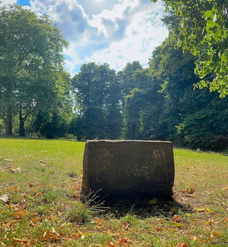 Alter stone from St Augustine's Church, Victoria Park