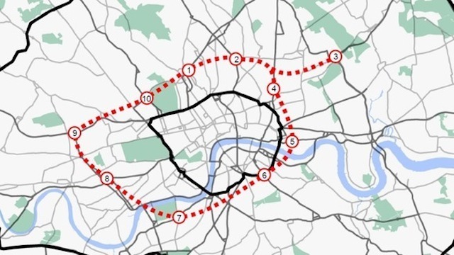 A ringroad around London