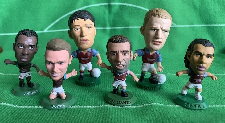 West Ham players
