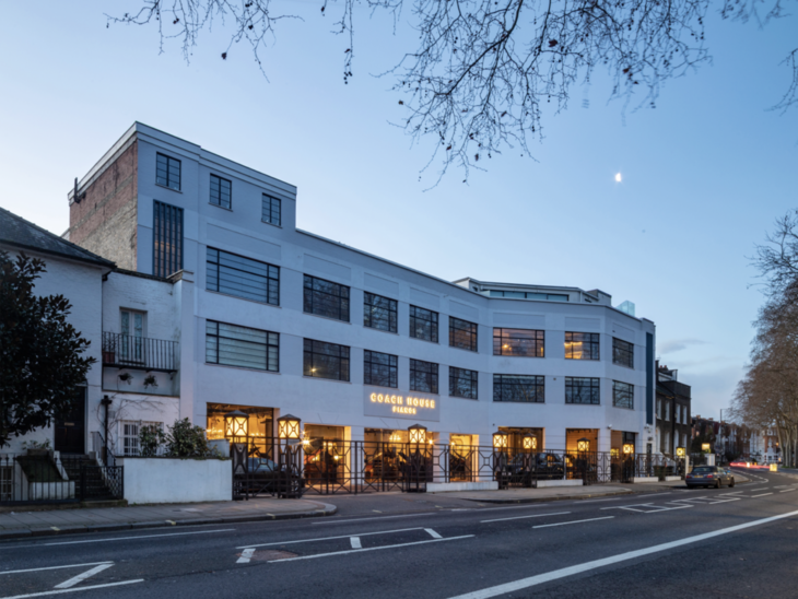 A stunning art deco garage complex