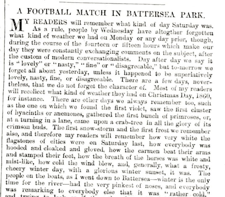 Part of the match report