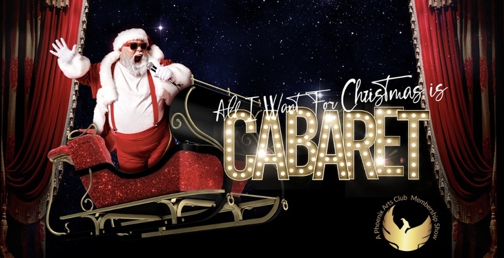 London Christmas shows: A cool looking Santa on a sleigh