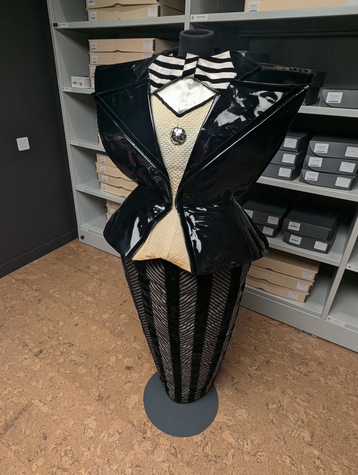 A comical looking tuxedo