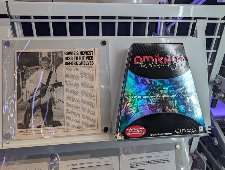 A video game scored by David Bowie