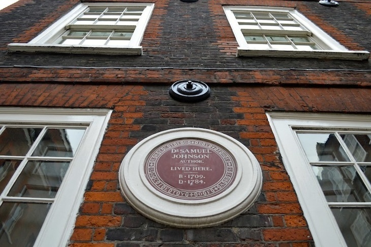 Dr Johnson's House. 