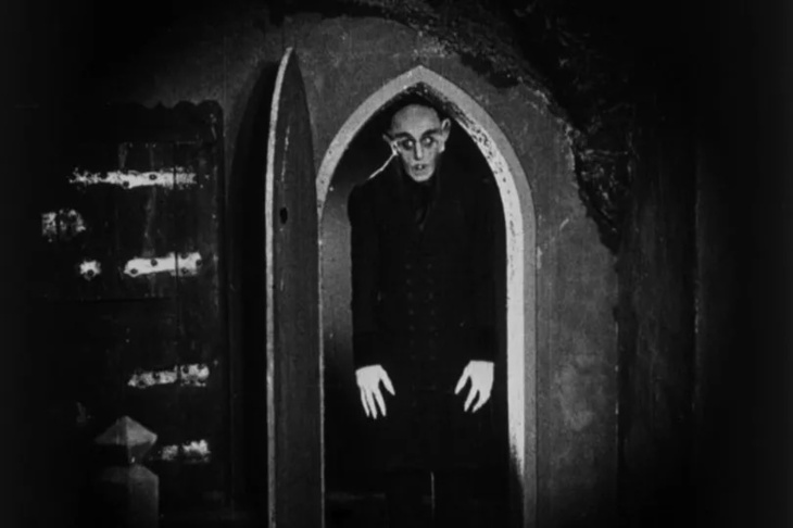 Nosferatu in a doorway